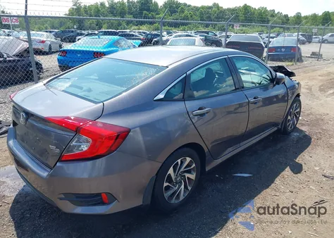 2016 Honda Civic Ex z USA, uszkodzony, nr VIN 19XFC2F76GE024306
